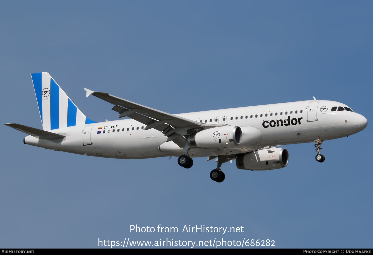 Aircraft Photo of LY-VUT | Airbus A320-232 | Condor Flugdienst | AirHistory.net #686282