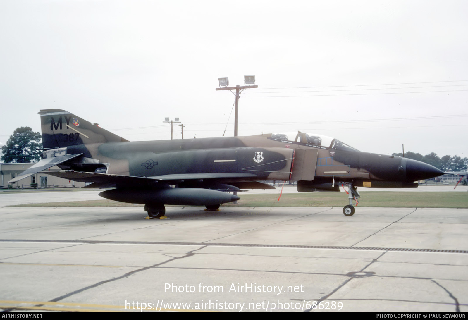 Aircraft Photo of 68-0387 / AF68-387 | McDonnell Douglas F-4E Phantom II | USA - Air Force | AirHistory.net #686289