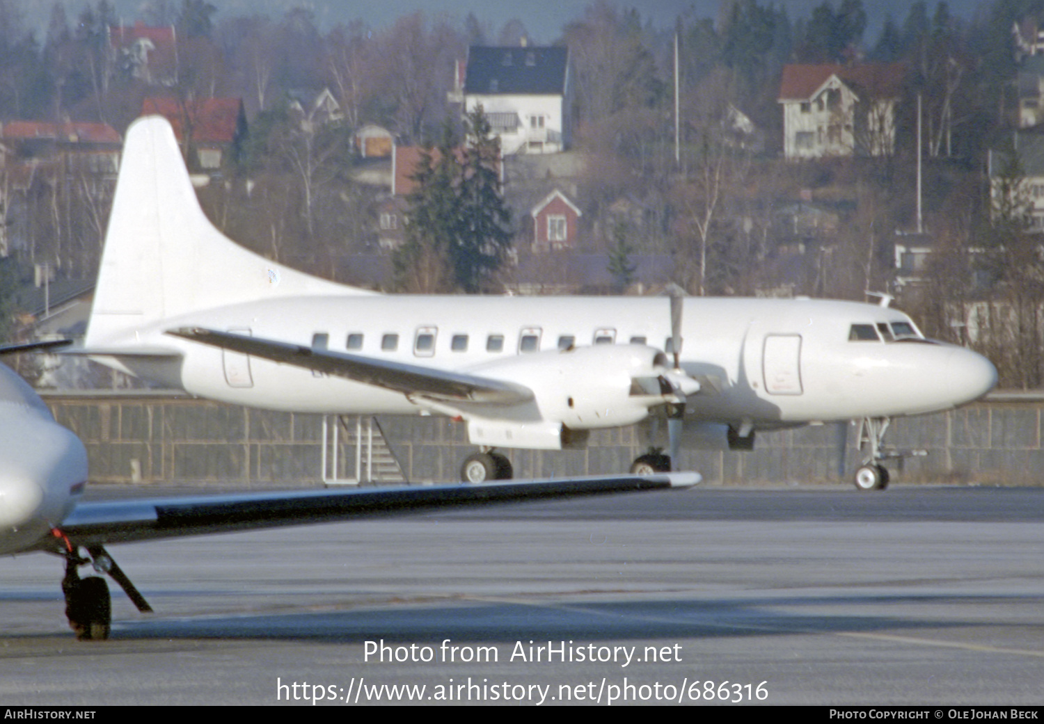 Aircraft Photo of LN-BWG | Convair 580 | AirHistory.net #686316