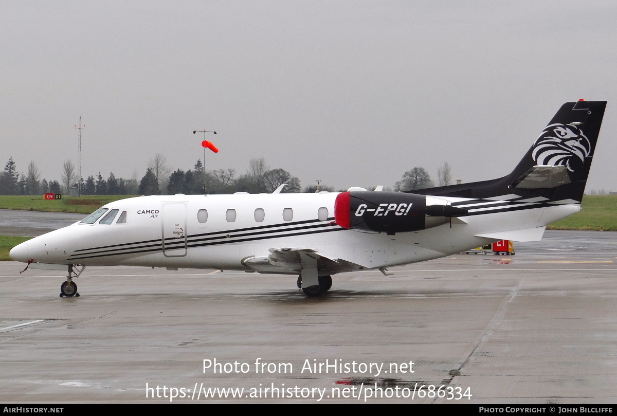 Aircraft Photo of G-EPGI | Cessna 560XL Citation XLS+ | Camco Air | AirHistory.net #686334