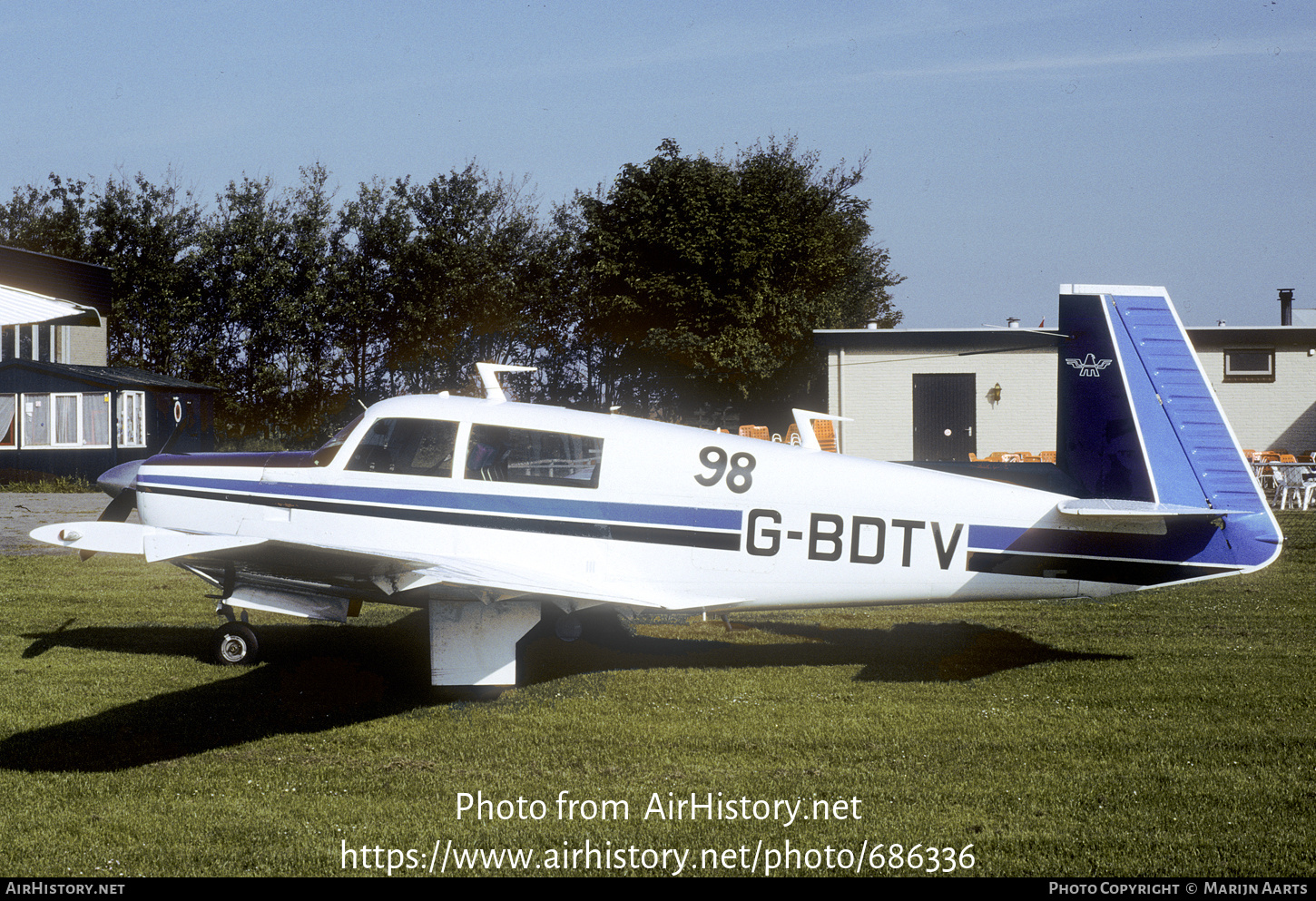 Aircraft Photo of G-BDTV | Mooney M-20F Executive | AirHistory.net #686336