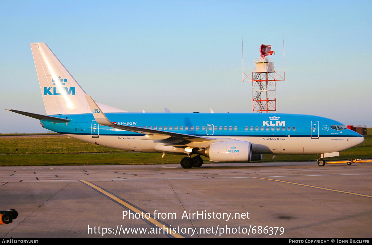 Aircraft Photo of PH-BGW | Boeing 737-7K2 | KLM - Royal Dutch Airlines | AirHistory.net #686379