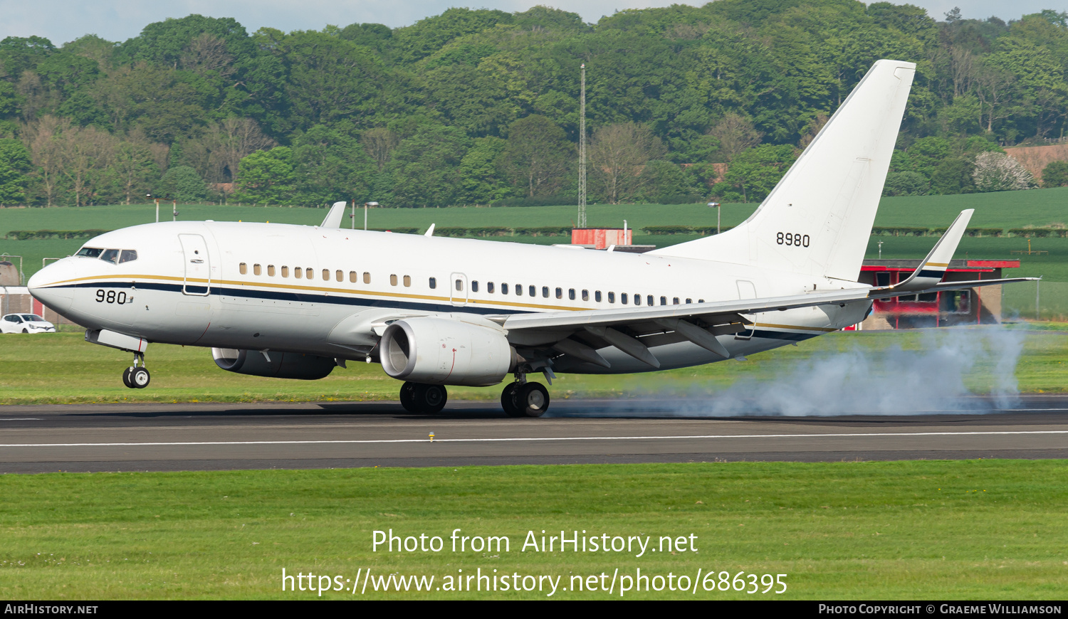 Aircraft Photo of 168980 / 8980 | Boeing C-40A Clipper | USA - Navy | AirHistory.net #686395