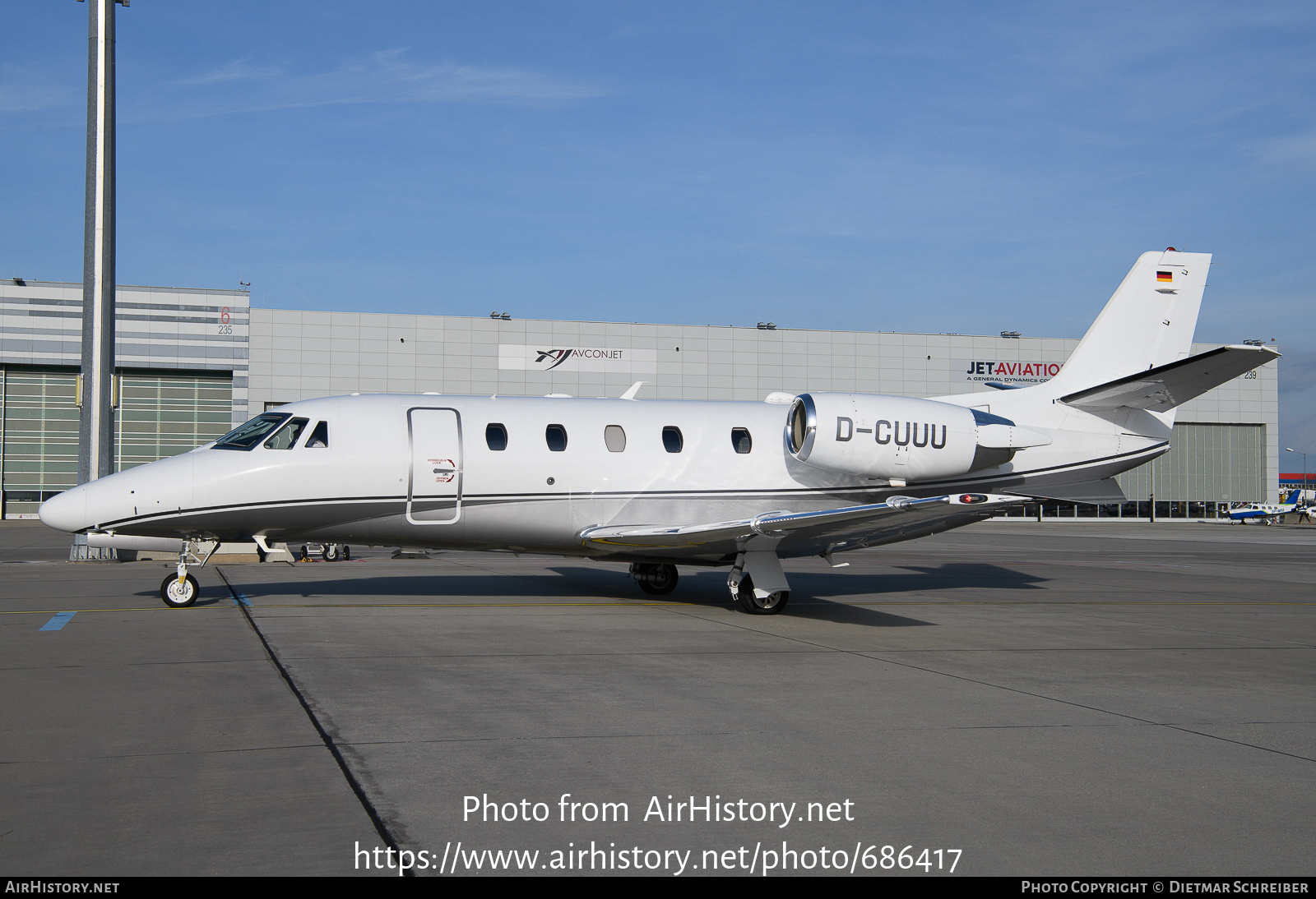 Aircraft Photo of D-CUUU | Cessna 560XL Citation XLS+ | AirHistory.net #686417