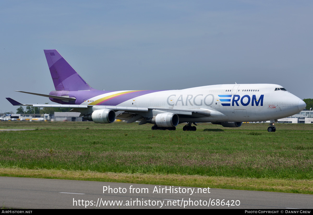 Aircraft Photo of YR-FSA | Boeing 747-4D7(BCF) | ROM Cargo Airlines | AirHistory.net #686420