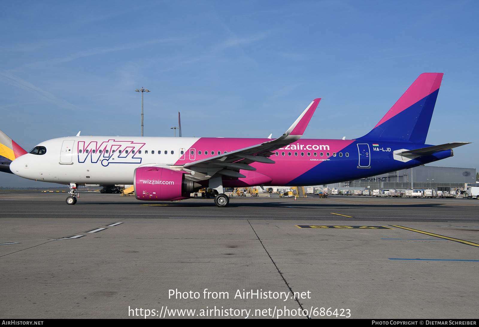 Aircraft Photo of HA-LJD | Airbus A320-271N | Wizz Air | AirHistory.net #686423