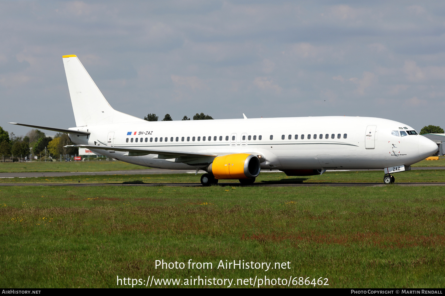 Aircraft Photo of 9H-ZAZ | Boeing 737-436 | AirHistory.net #686462