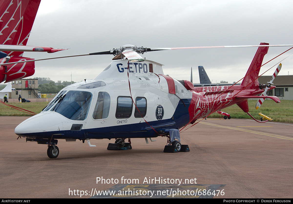 Aircraft Photo of G-ETPO | Agusta A-109S Grand | QinetiQ | AirHistory.net #686476