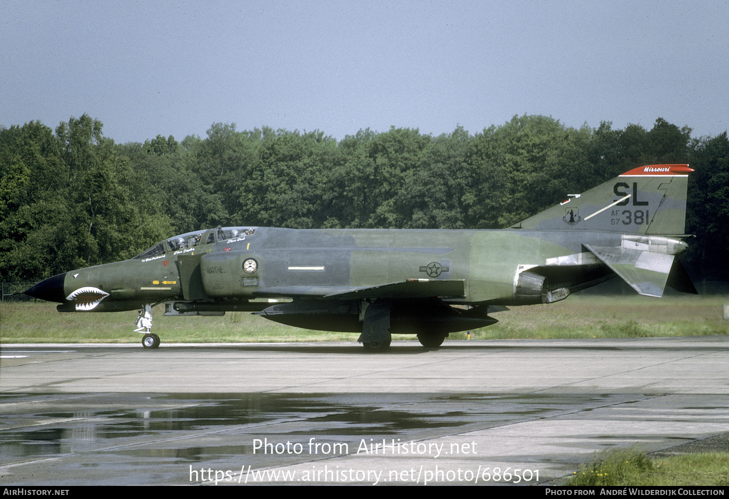 Aircraft Photo of 67-0381 / AF67-381 | McDonnell Douglas F-4E Phantom II | USA - Air Force | AirHistory.net #686501