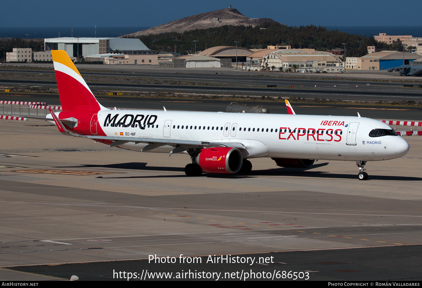 Aircraft Photo of EC-NIF | Airbus A321-251NX | Iberia Express | AirHistory.net #686503