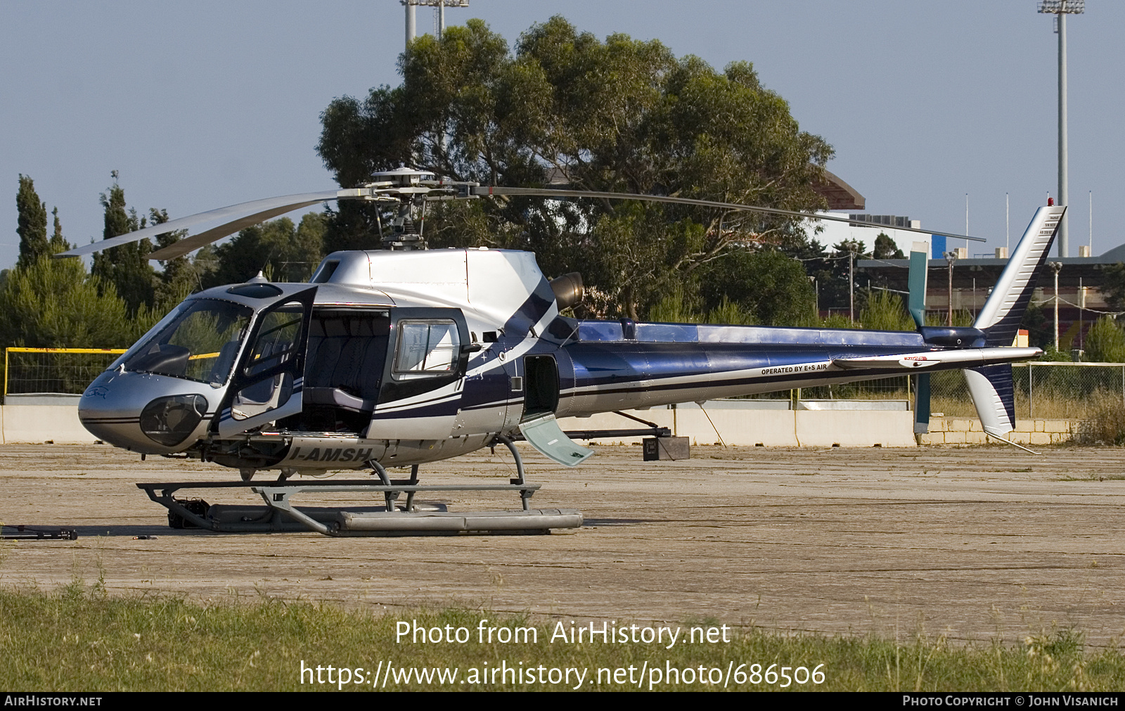 Aircraft Photo of I-AMSH | Eurocopter AS-350B-2 Ecureuil | E+S Air | AirHistory.net #686506