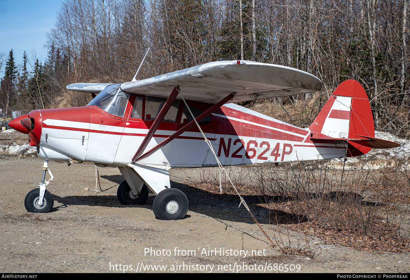 Aircraft Photo of N2624P | Piper PA-22-150 Tri-Pacer | AirHistory.net #686509