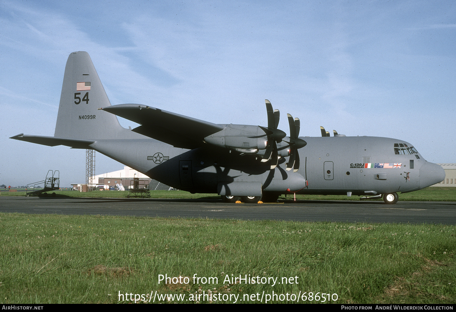 Aircraft Photo of N4099R | Lockheed Martin C-130J Hercules | USA - Air Force | AirHistory.net #686510