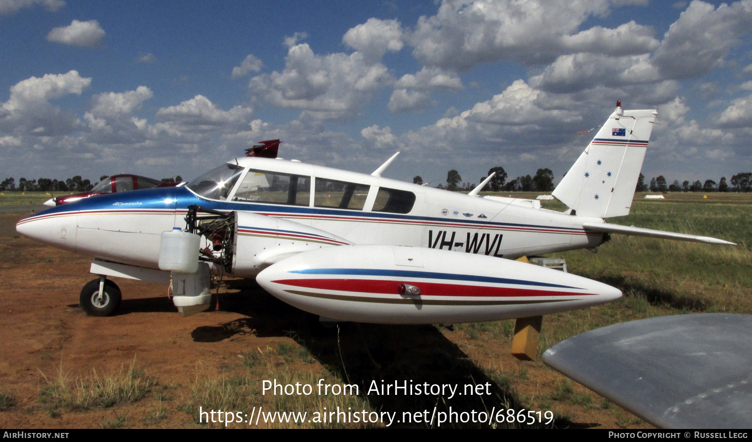 Aircraft Photo of VH-WVL | Piper PA-30-160 Twin Comanche C | AirHistory.net #686519