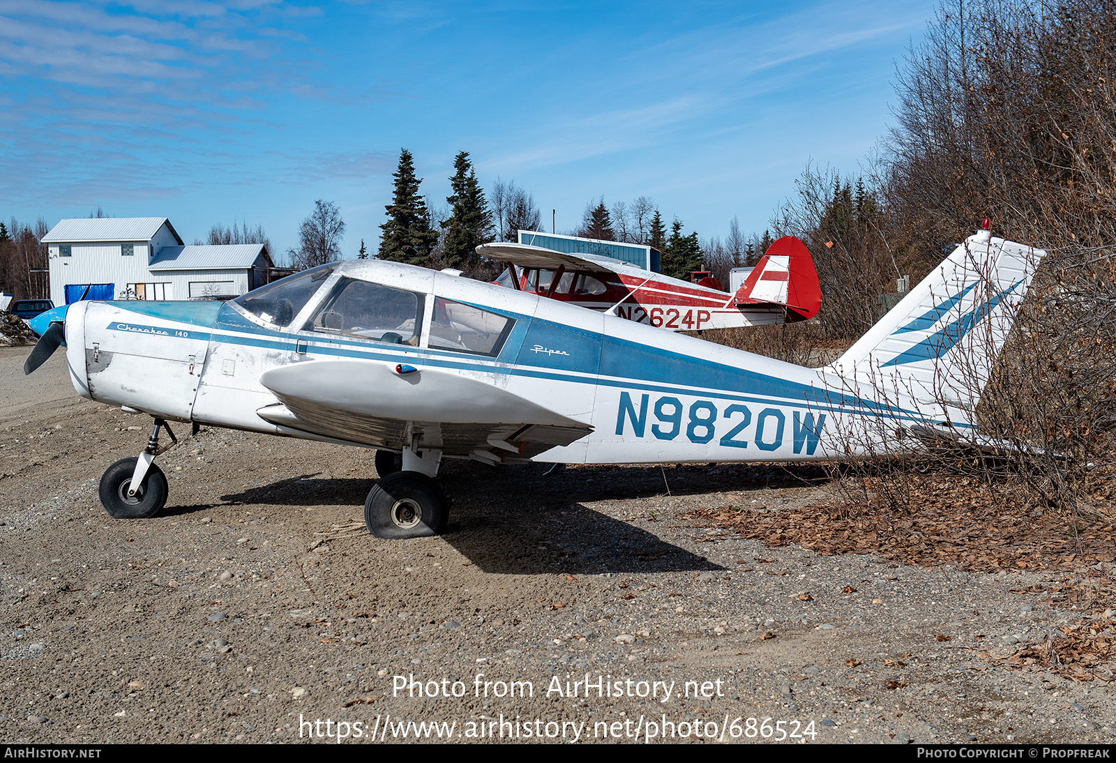 Aircraft Photo of N9820W | Piper PA-28-140 Cherokee | AirHistory.net #686524