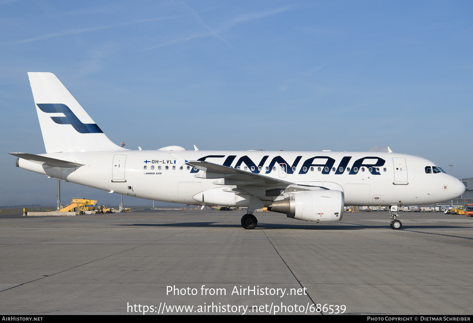 Aircraft Photo of OH-LVL | Airbus A319-112 | Finnair | AirHistory.net #686539