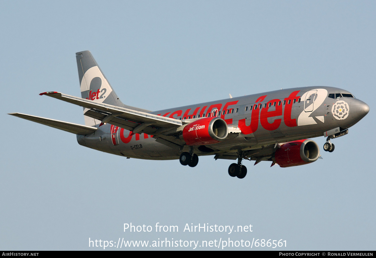 Aircraft Photo of G-CELB | Boeing 737-377 | Jet2 | AirHistory.net #686561