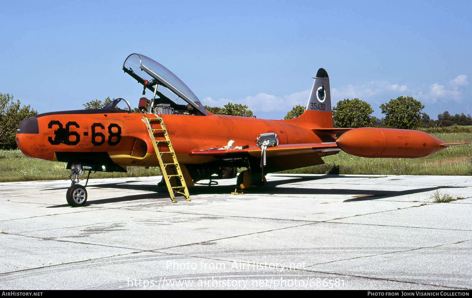 Aircraft Photo of 53-5430 / 35430 | Lockheed RT-33A | Italy - Air Force | AirHistory.net #686581