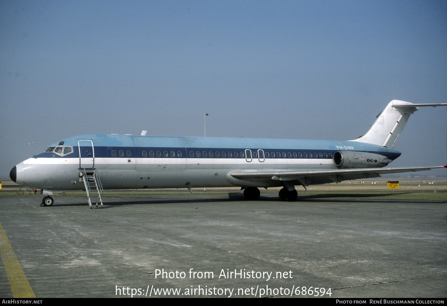 Aircraft Photo of PH-DNN | McDonnell Douglas DC-9-33RC | KLM - Royal Dutch Airlines | AirHistory.net #686594