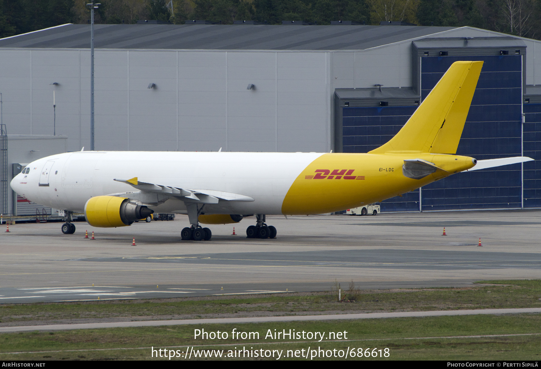 Aircraft Photo of EI-LDC | Airbus A300F4-605R | DHL International | AirHistory.net #686618