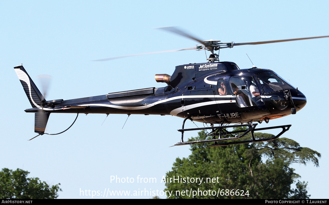 Aircraft Photo of F-HUBE | Aerospatiale AS-350B-3 Ecureuil | Jet Systems Hélicoptères Services | AirHistory.net #686624