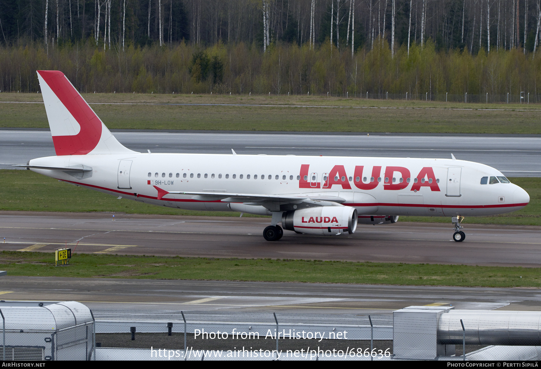 Aircraft Photo of 9H-LOW | Airbus A320-233 | Lauda | AirHistory.net #686636