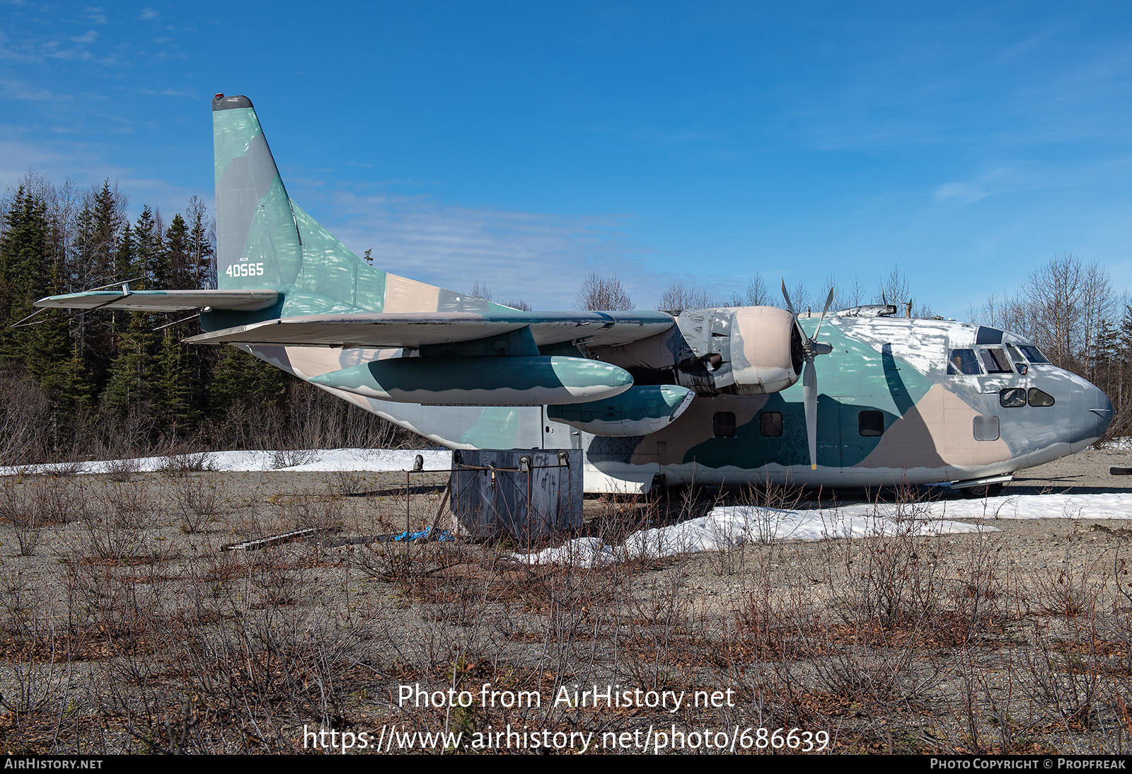 Aircraft Photo of N123K / 40565 | Fairchild C-123K Provider | USA - Air Force | AirHistory.net #686639
