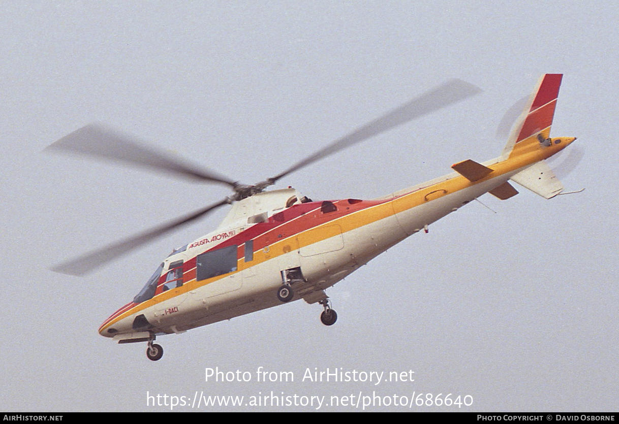 Aircraft Photo of I-DACI | Agusta A-109A Mk2 | AirHistory.net #686640