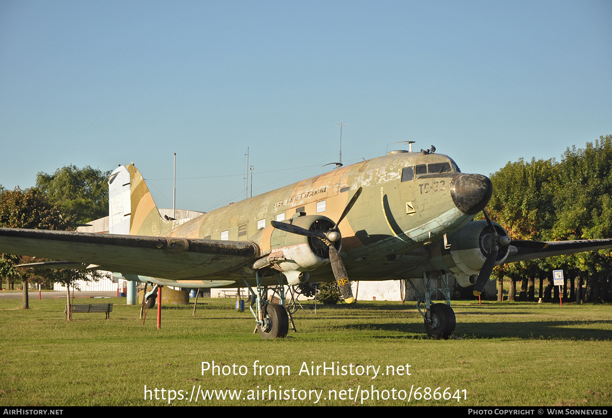 Aircraft Photo of TC-33 | Douglas C-47A Skytrain | Argentina - Air Force | AirHistory.net #686641