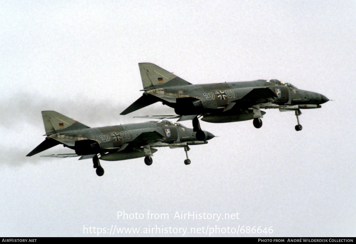 Aircraft Photo of 3701 | McDonnell Douglas F-4F Phantom II | Germany - Air Force | AirHistory.net #686646