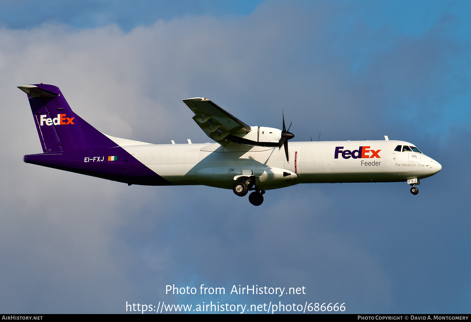 Aircraft Photo of EI-FXJ | ATR ATR-72-202 | FedEx Feeder | AirHistory.net #686666