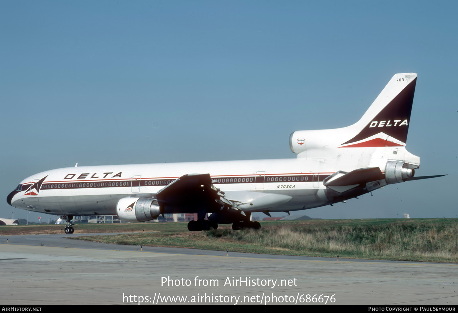 Aircraft Photo of N703DA | Lockheed L-1011-385-1 TriStar 1 | Delta Air Lines | AirHistory.net #686676