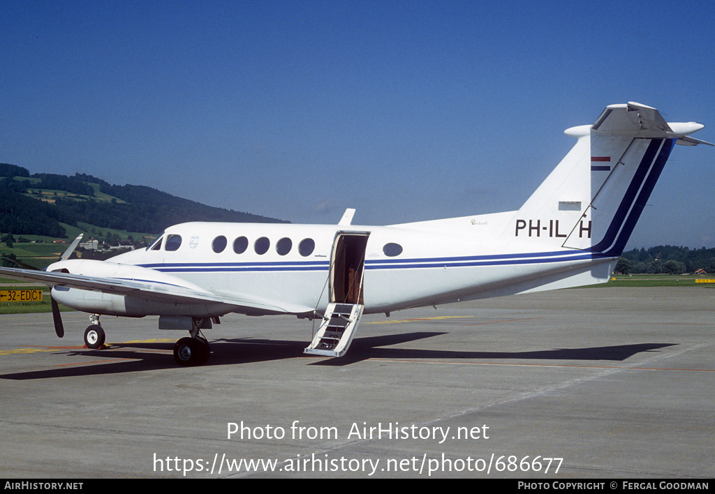 Aircraft Photo of PH-ILH | Beech 200 Super King Air | Philips | AirHistory.net #686677