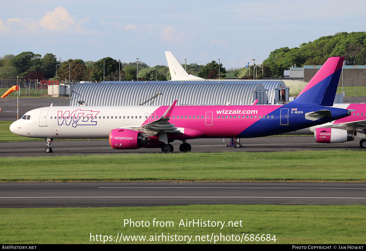 Aircraft Photo of G-WUKN | Airbus A321-271NX | Wizz Air | AirHistory.net #686684