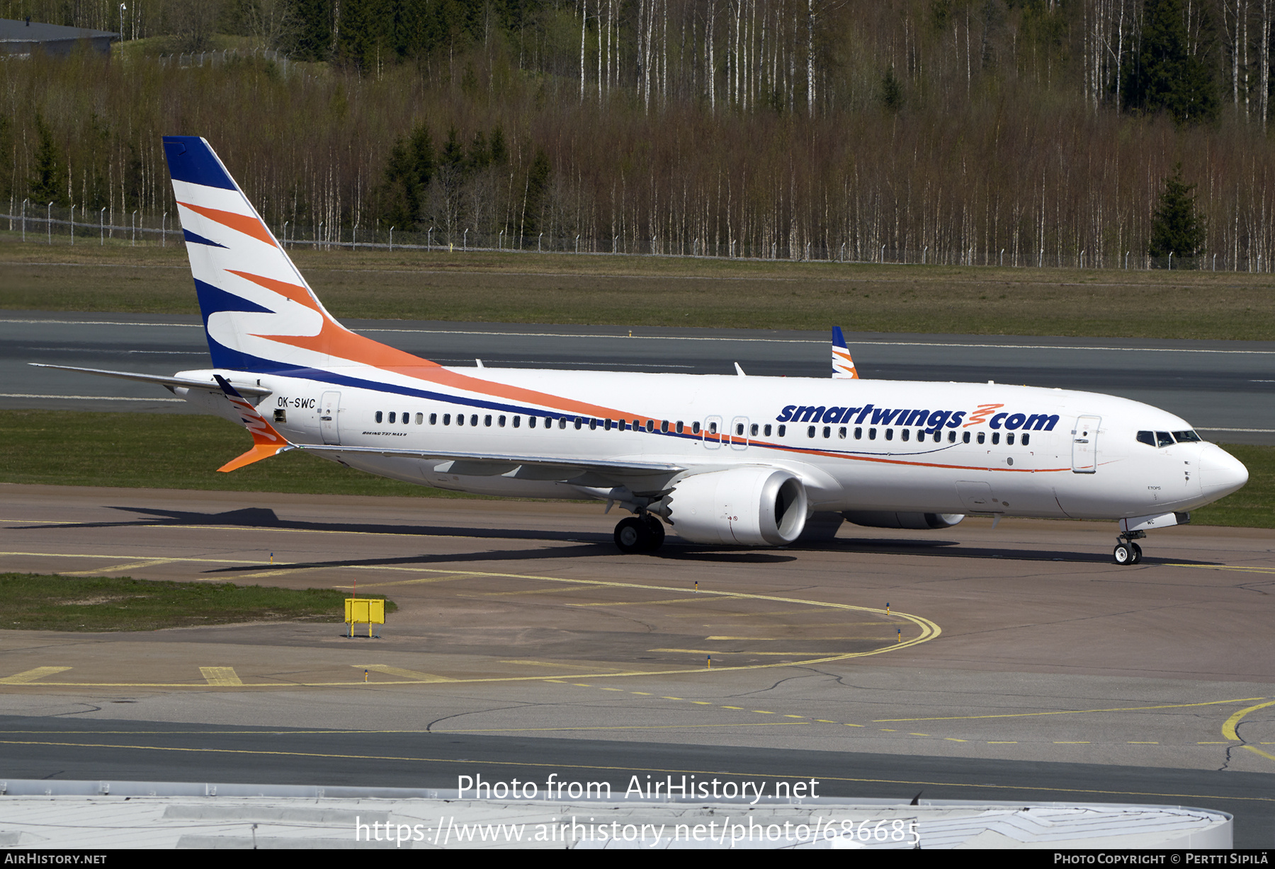 Aircraft Photo of OK-SWC | Boeing 737-8 Max 8 | Smartwings | AirHistory.net #686685