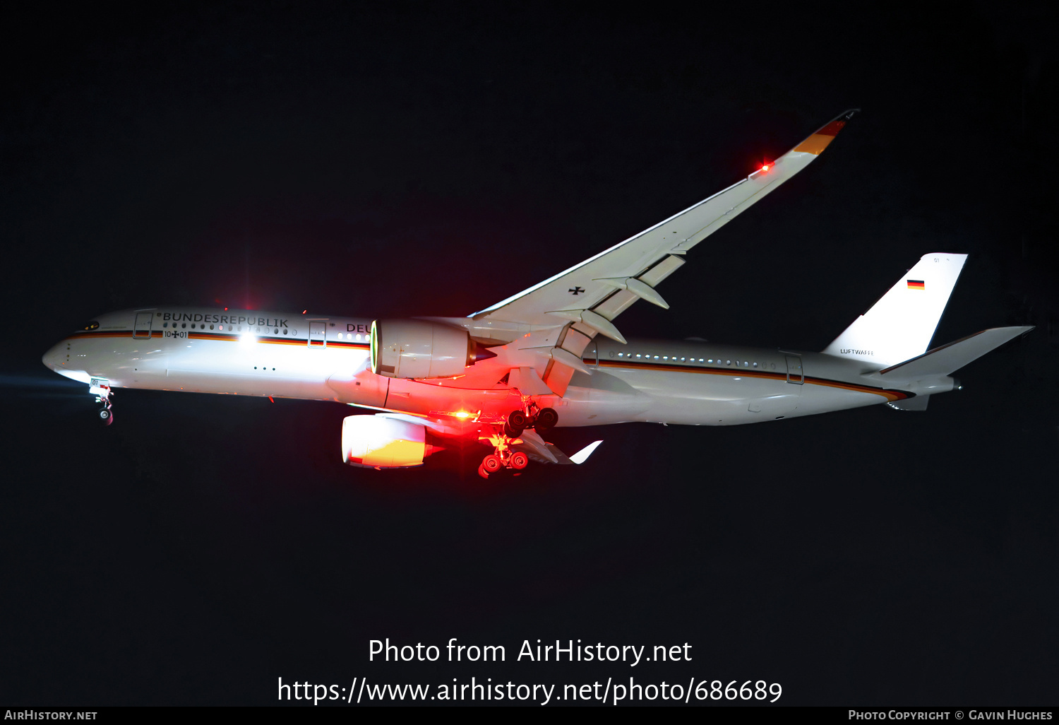 Aircraft Photo of 1001 | Airbus A350-941 | Germany - Air Force | AirHistory.net #686689