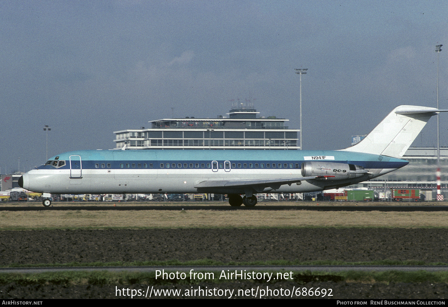 Aircraft Photo of N941F | McDonnell Douglas DC-9-33RC | KLM - Koninklijke Luchtvaart Maatschappij | AirHistory.net #686692