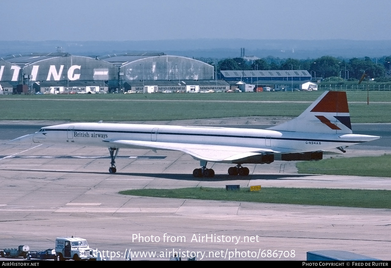 Aircraft Photo of G-N94AB | Aerospatiale-BAC Concorde 102 | British Airways | AirHistory.net #686708