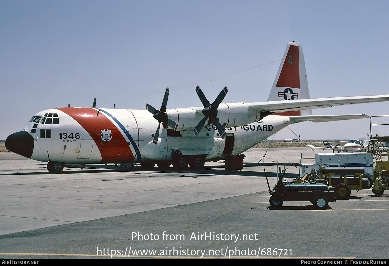 Aircraft Photo of 1346 | Lockheed HC-130B Hercules (L-282) | USA - Coast Guard | AirHistory.net #686721