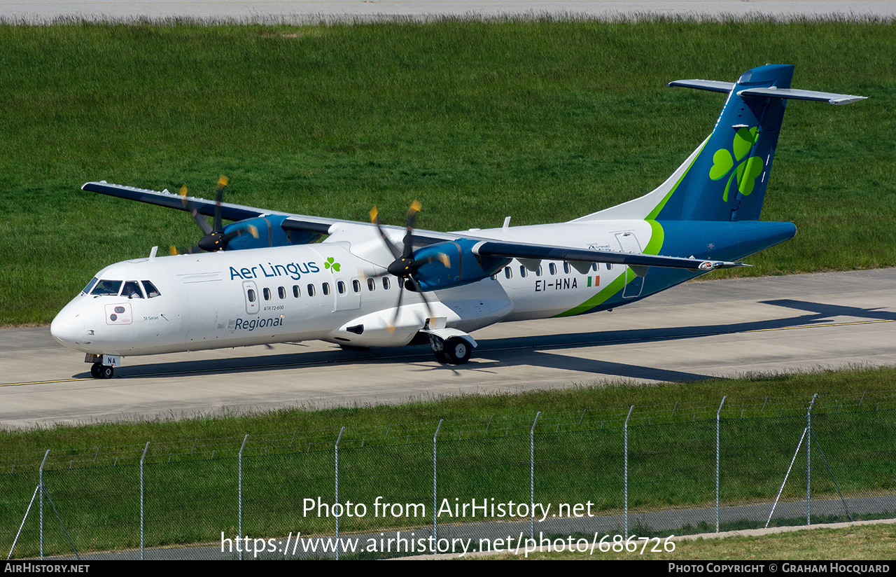 Aircraft Photo of EI-HNA | ATR ATR-72-600 (ATR-72-212A) | Aer Lingus Regional | AirHistory.net #686726
