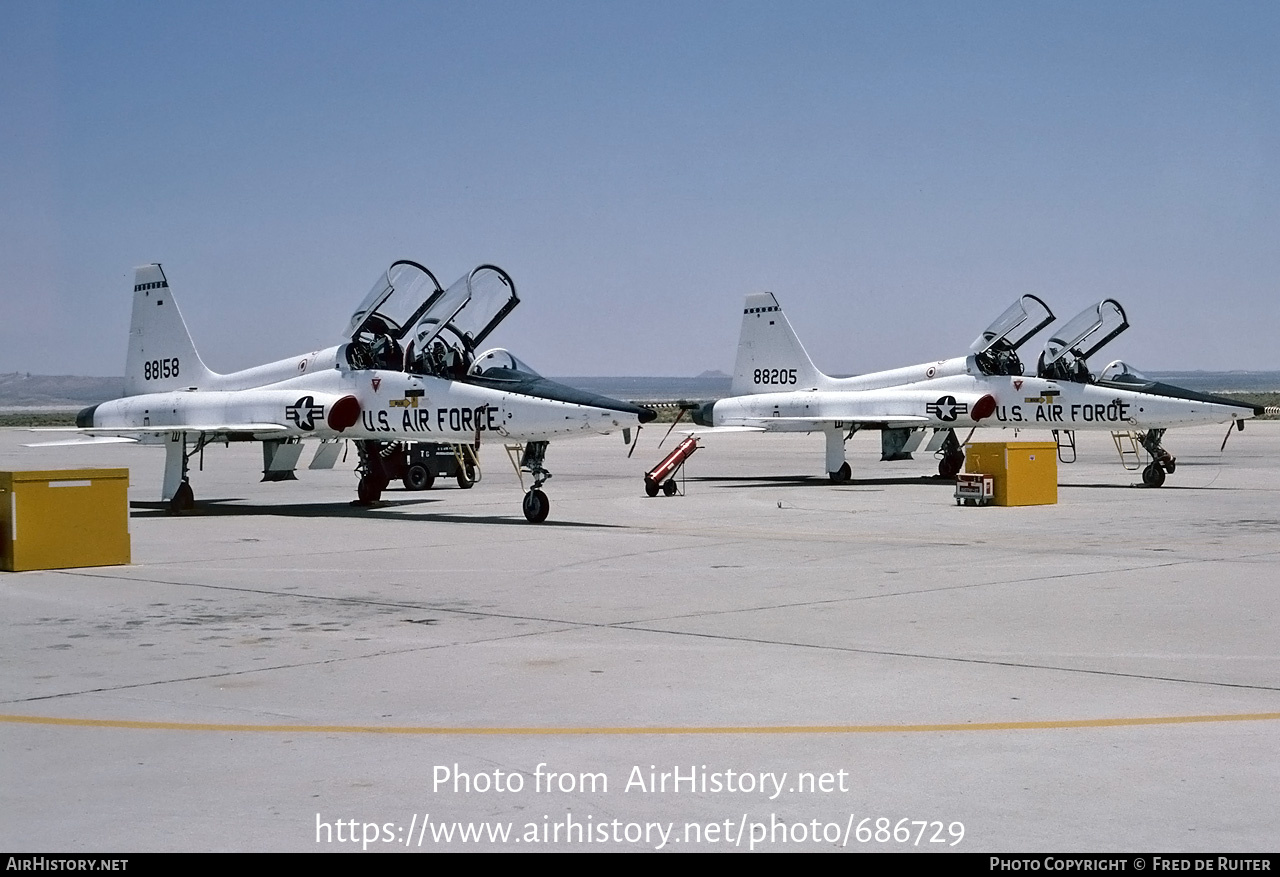 Aircraft Photo of 688158 / 88158 | Northrop T-38A Talon | USA - Air Force | AirHistory.net #686729