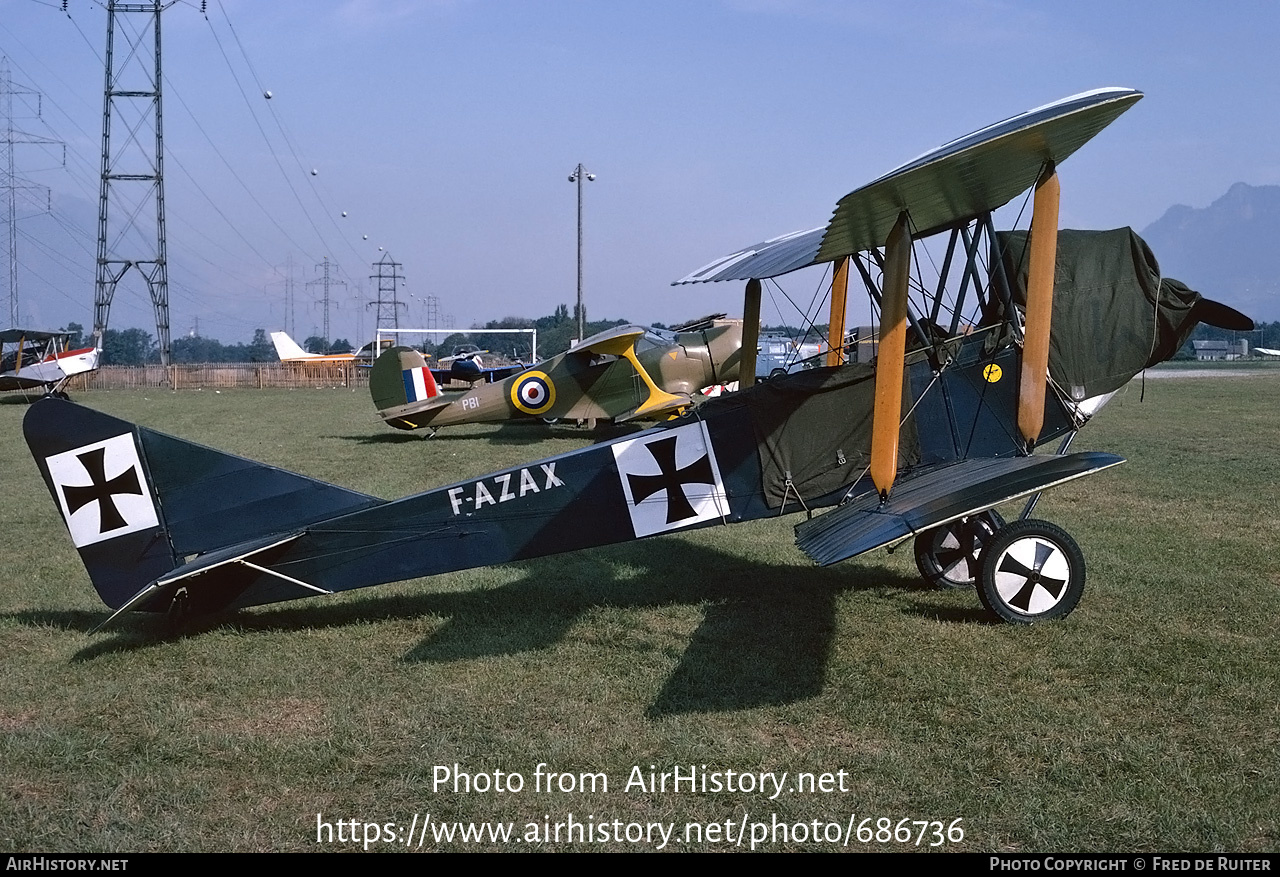 Aircraft Photo of F-AZAX | Albatros B.II Replica | Germany - Air Force | AirHistory.net #686736