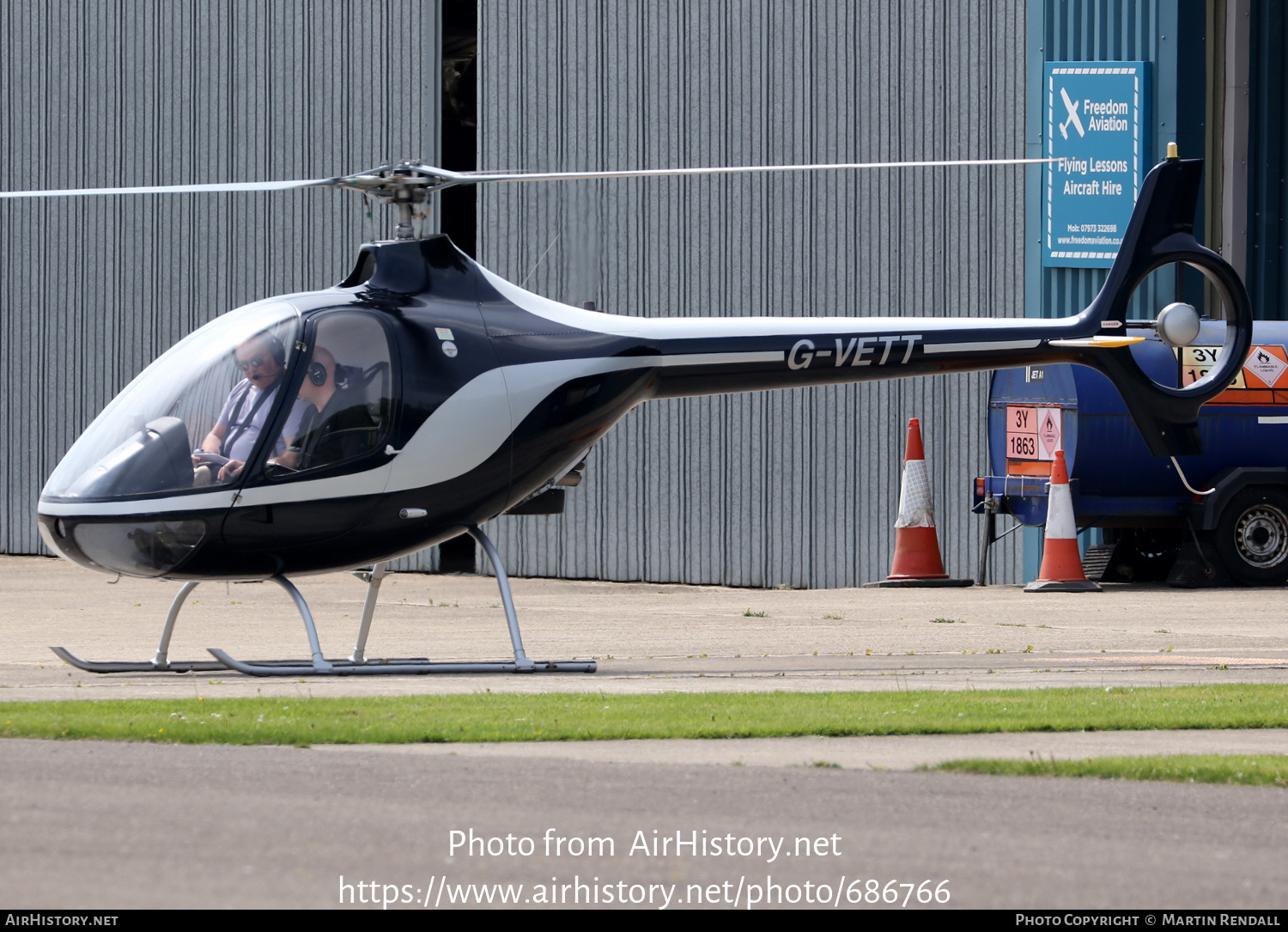 Aircraft Photo of G-VETT | Guimbal Cabri G2 | AirHistory.net #686766