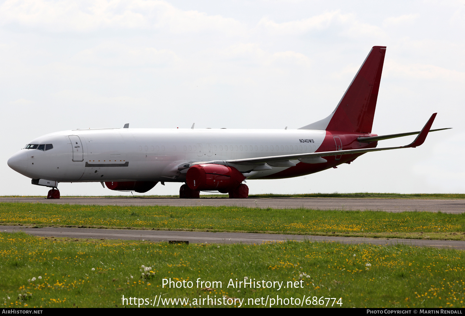 Aircraft Photo of N340WS | Boeing 737-8FH/BDSF | AirHistory.net #686774