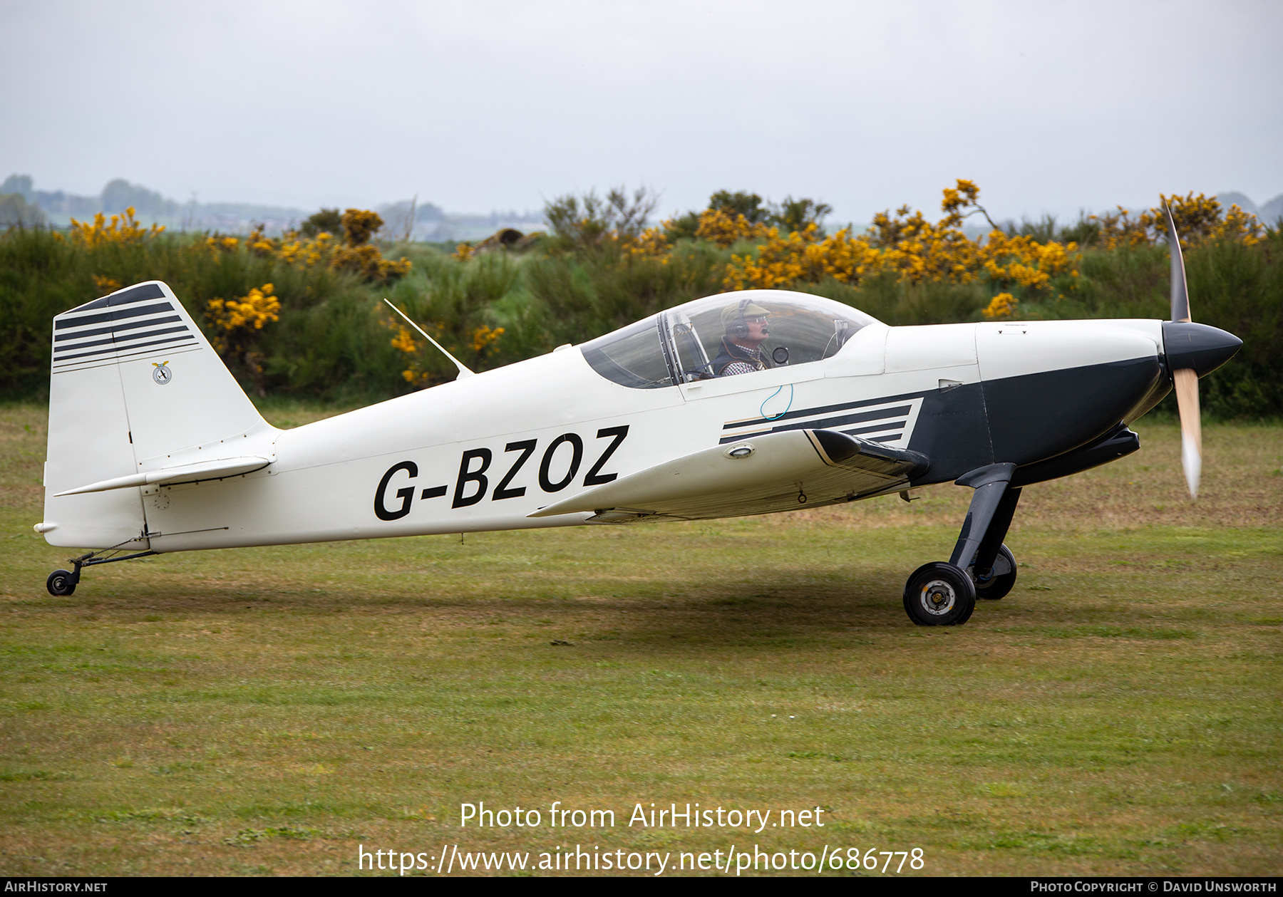 Aircraft Photo of G-BZOZ | Van's RV-6 | AirHistory.net #686778