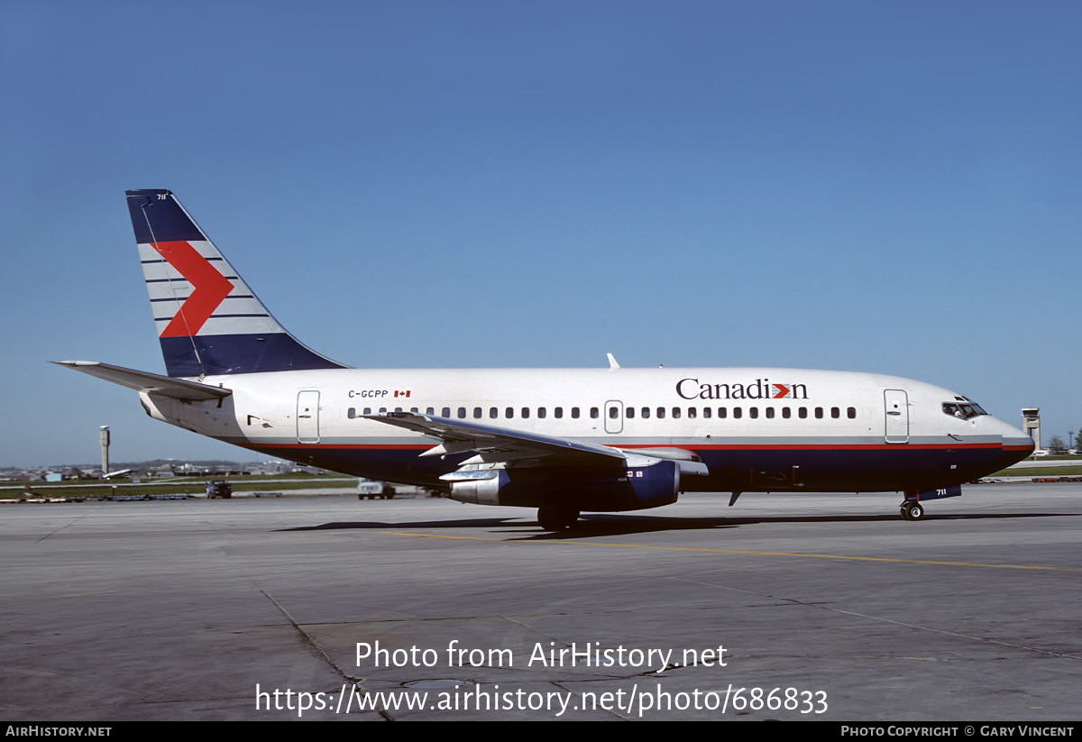 Aircraft Photo of C-GCPP | Boeing 737-217/Adv | Canadian Airlines | AirHistory.net #686833