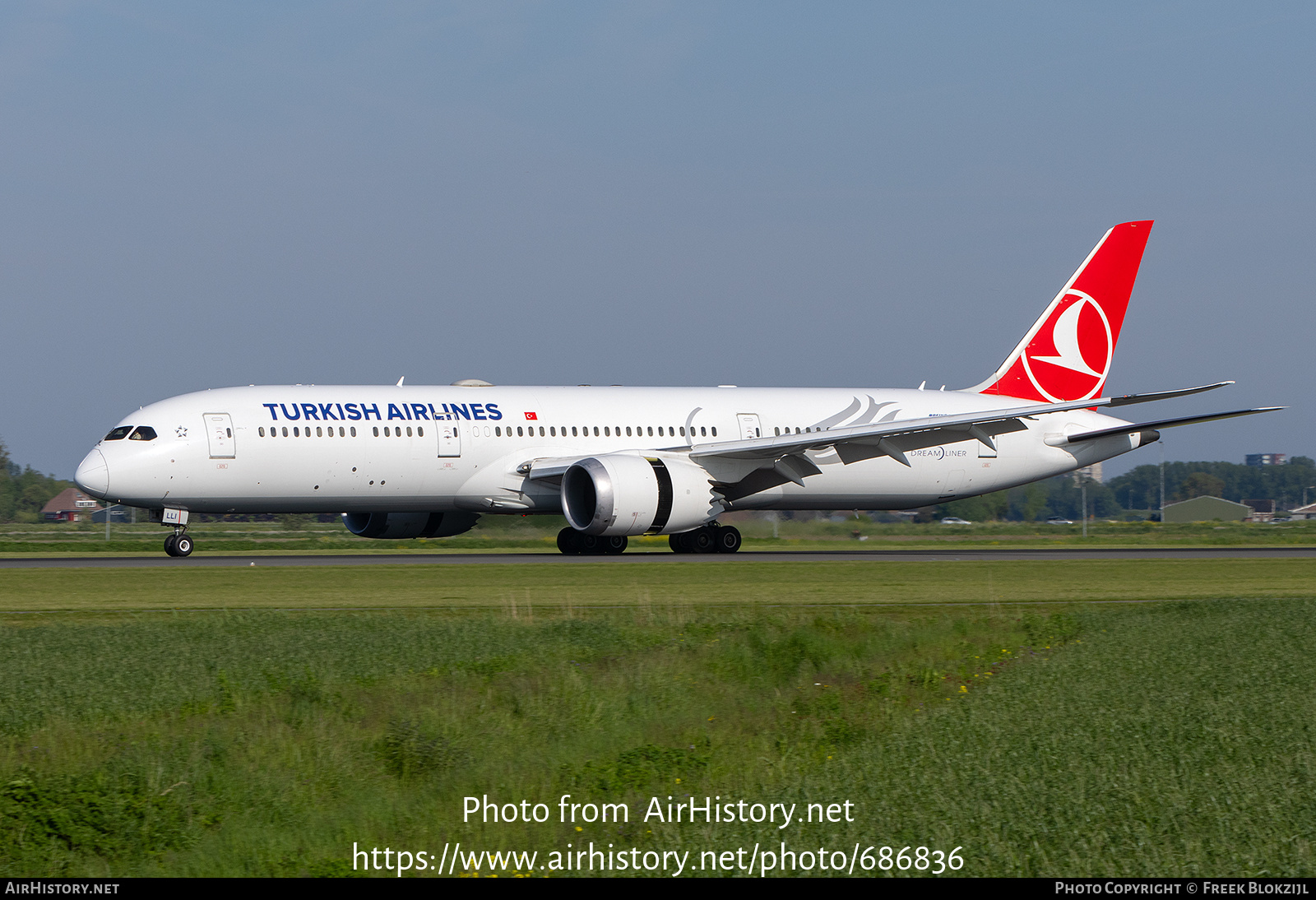 Aircraft Photo of TC-LLI | Boeing 787-9 Dreamliner | Turkish Airlines | AirHistory.net #686836