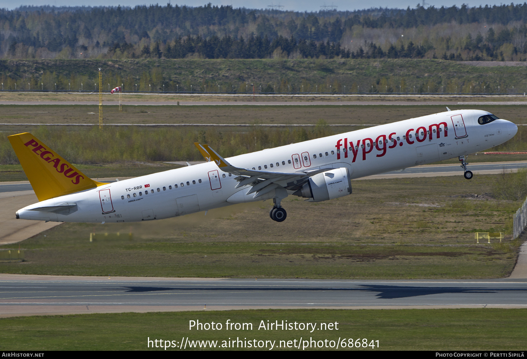 Aircraft Photo of TC-RBR | Airbus A321-251NX | Pegasus Airlines | AirHistory.net #686841