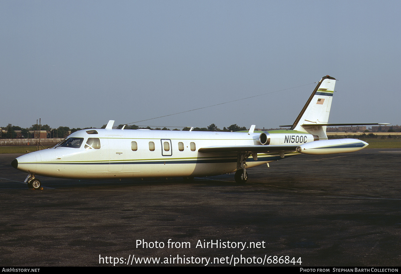 Aircraft Photo of N1500C | Israel Aircraft Industries IAI-1123 Westwind | AirHistory.net #686844