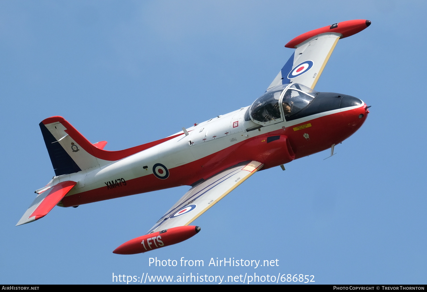 Aircraft Photo of G-BVEZ / XM479 | Hunting P.84 Jet Provost T3A | UK - Air Force | AirHistory.net #686852